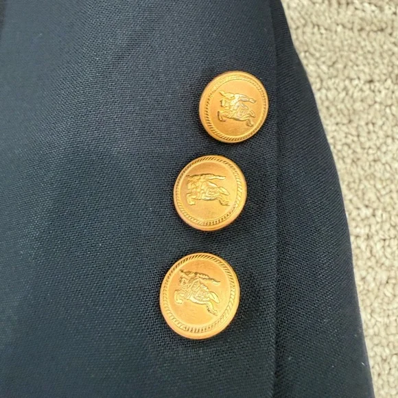 Vintage Burberry Blazer T Model Kensington - Picture 2 of 6